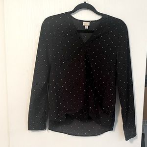 A New Day polkadot blouse